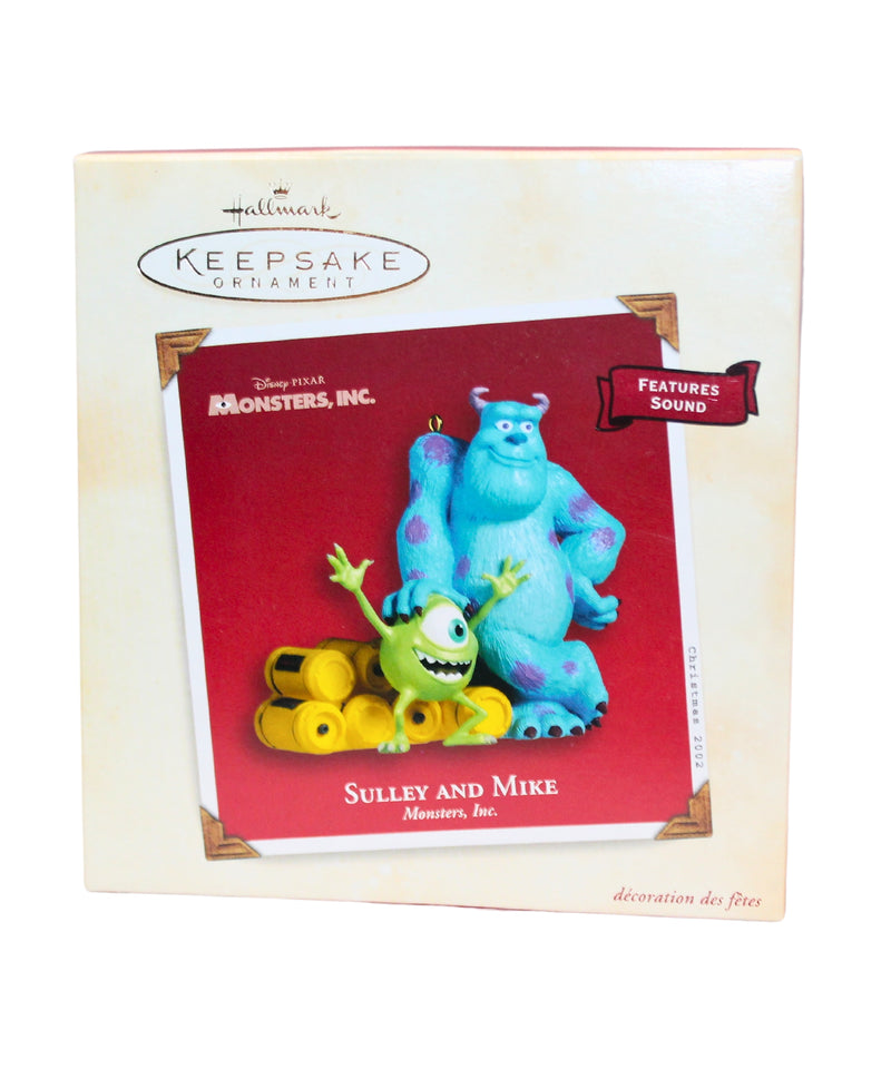 Hallmark Ornament: 2002 Sulley and Mike | QXD4613 | Monsters Inc.