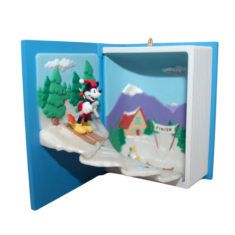 Hallmark Ornament: 2002 The Great Ski Challenge | QXD4926 | Mickey Mouse