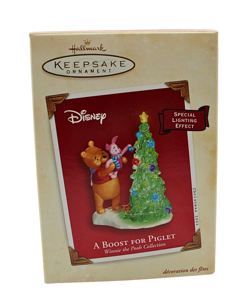 Hallmark Ornament: 2003 A Boost for Piglet | QXD5069 | Disney