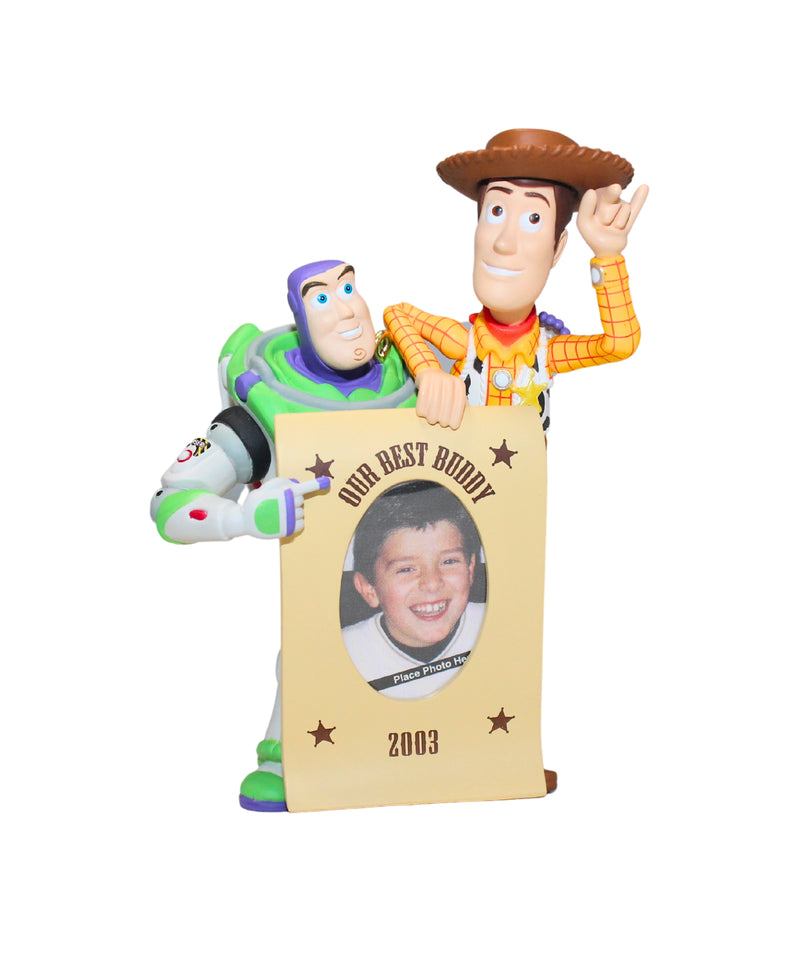 Hallmark Ornament: 2003 Our Best Buddy Buzz Lightyear and Woody | QXD5129