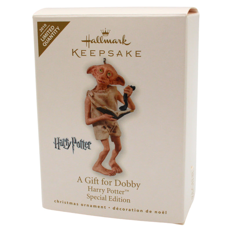 Hallmark Ornament: 2010 A Gift for Dobby | QXE3026 | Limited Quanity