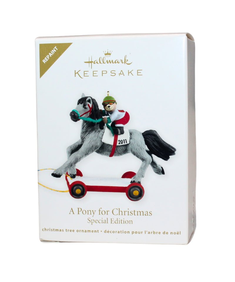 Hallmark Ornament: 2011 A Pony for Christmas | QXE3079