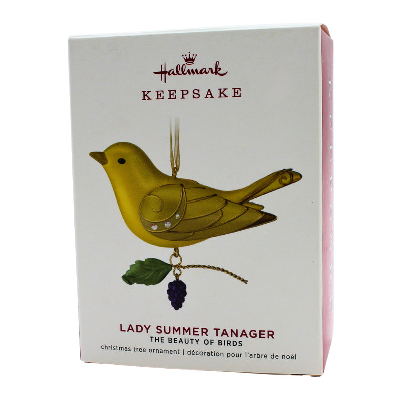 Hallmark Ornament: 2019 Lady Summer Tanager | QXE3167