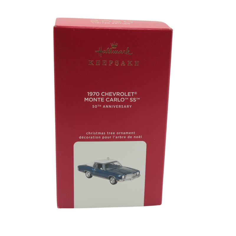 Hallmark Ornament: 2020 Chevrolet Monte Carlo SS | 1970 | QXE3241