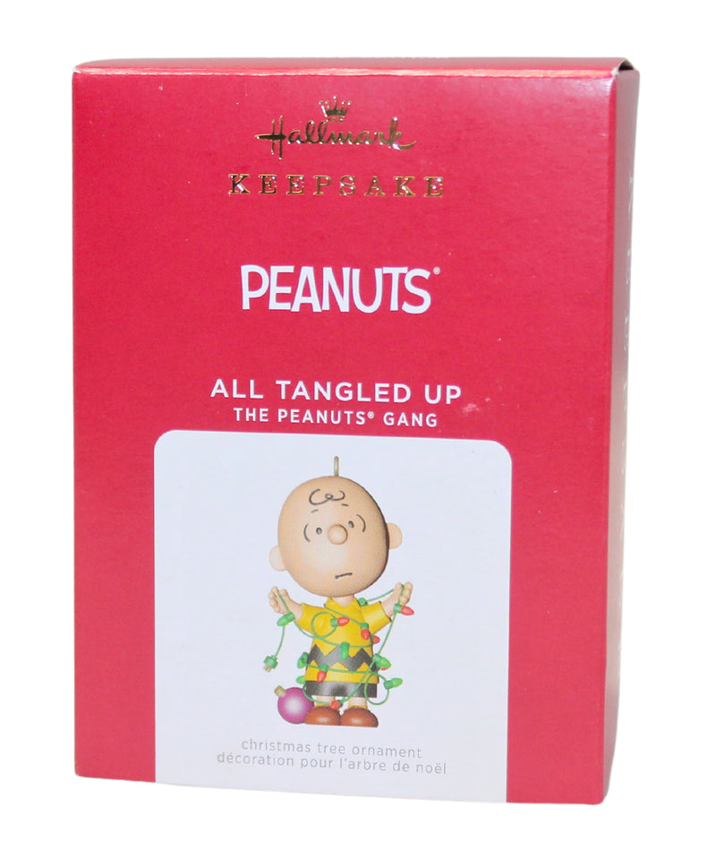 Hallmark Ornament: 2021 All Tangled Up | QXE3242 | Peanuts