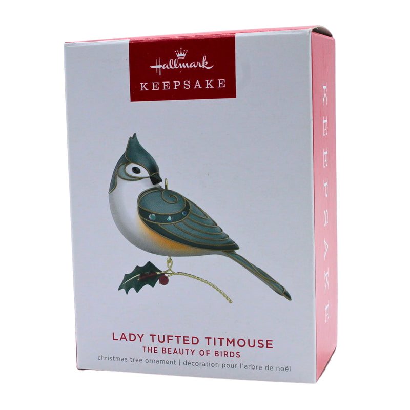 Hallmark Ornament: 2022 Lady Tufted Titmouse | QXE3306