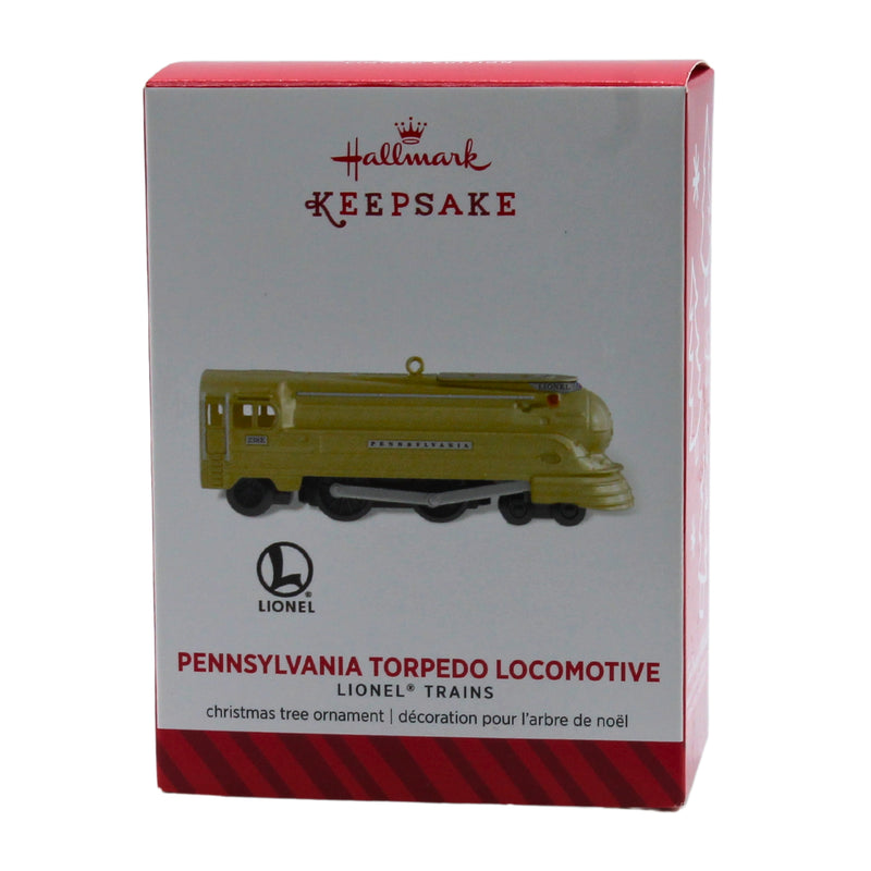 Hallmark Ornament: 2014 Pennsylvania Torpedo Locomotive | QXE3746