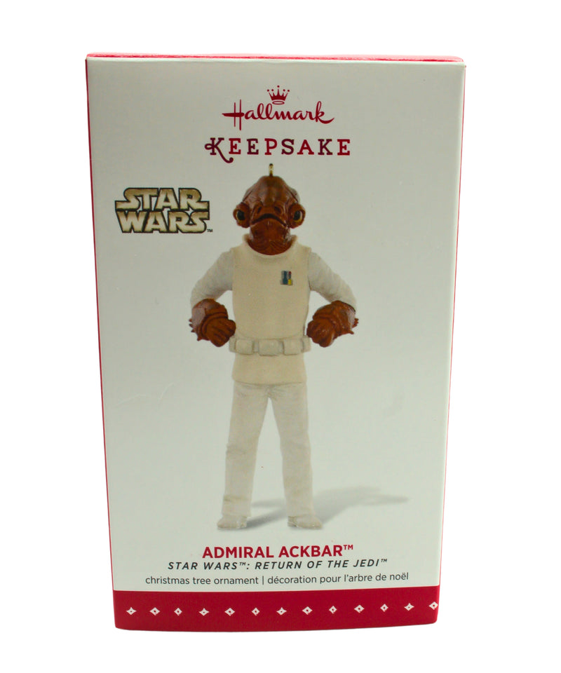 Hallmark Ornament: 2015 Admiral Ackbar | QXE3747 | Star Wars