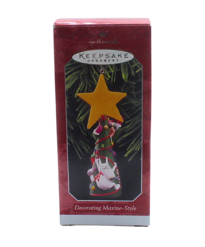 Hallmark Ornament: 1998 Decorating Maxine-Style | QXE6883