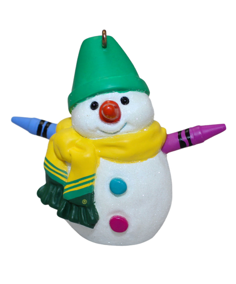 Hallmark Ornament: 2007 Rainbow Snowman | QXE9117 | Crayola