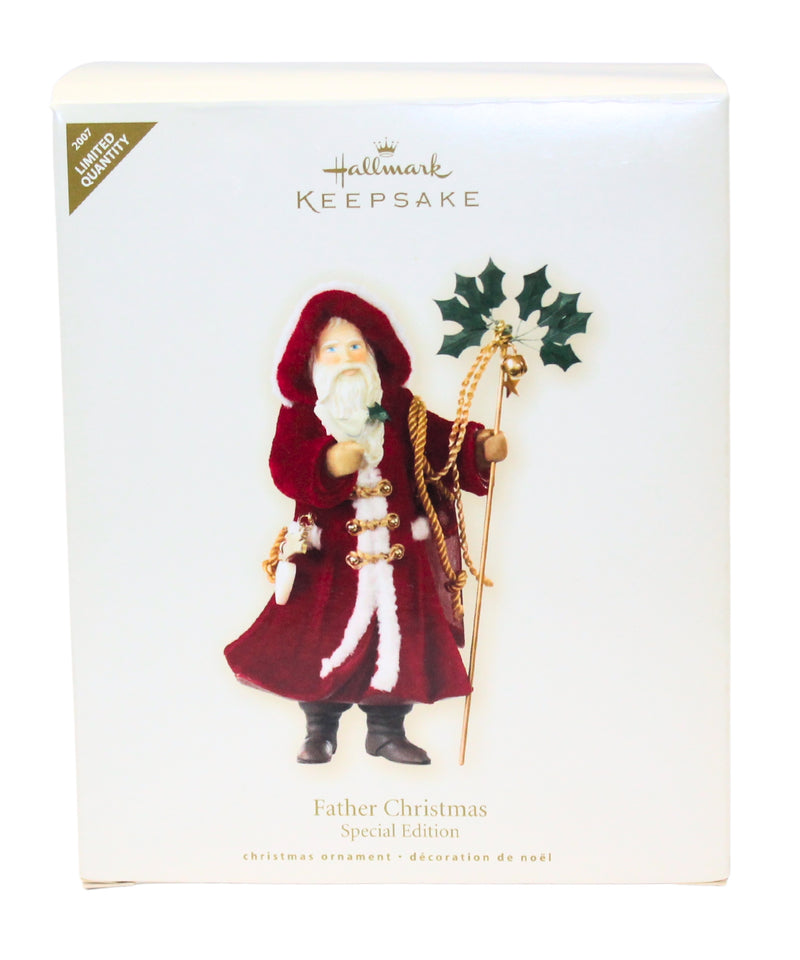 Hallmark Ornament: 2007 Father Christmas   | QXE9119