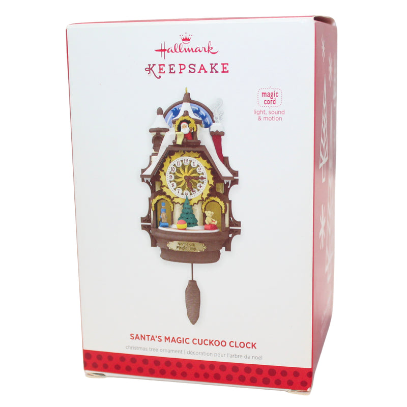 Hallmark Ornament: 2013 Santa's Magic Cuckoo Clock | QXG1355