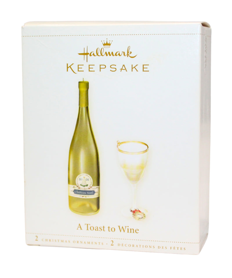 Hallmark Ornament: 2006 A Toast to Wine | QXG2296