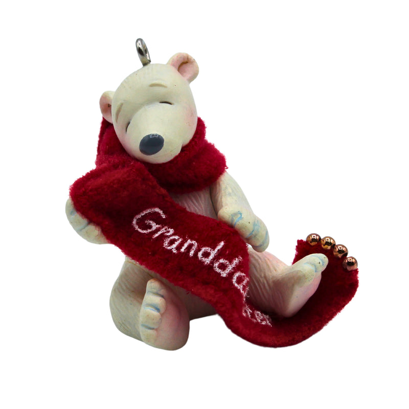 Hallmark Ornament: 2006 Granddaughter | QXG2936 | Polar Bear