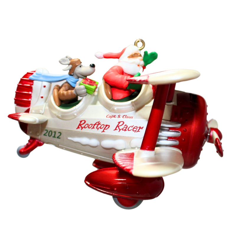 Hallmark Ornament: 2012 Santa's Rooftop Racer | QXG3204