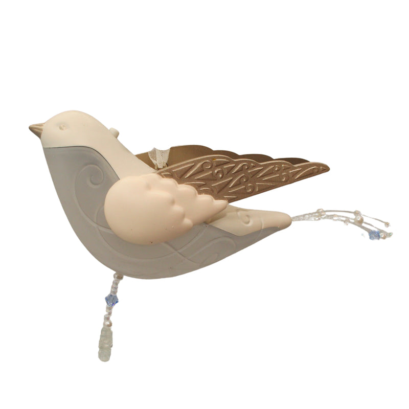 Hallmark Ornament: 2010 Twinkling Snowbird  | QXG3613