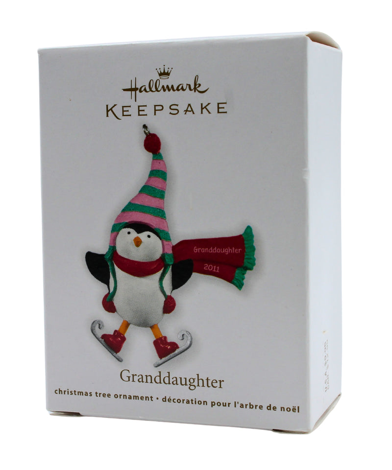 Hallmark Ornament: 2011 Granddaughter | QXG4049 | Penguin