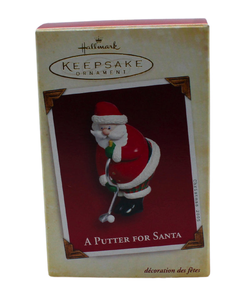 Hallmark Ornament: 2005 A Putter for Santa | QXG4312