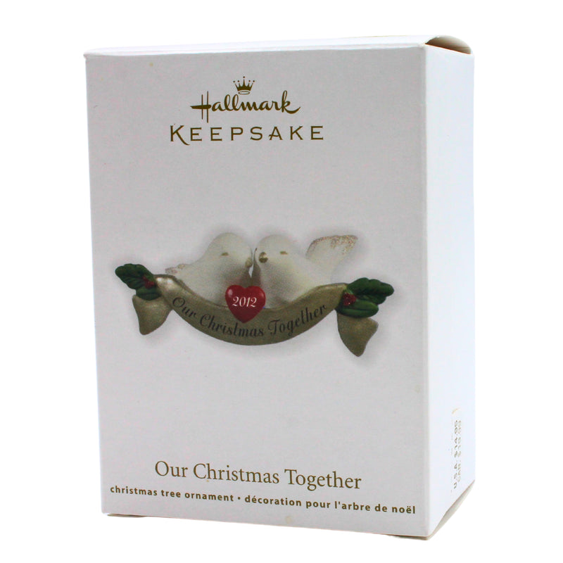 Hallmark Ornament: 2012 Our Christmas Together | QXG4544 | Doves