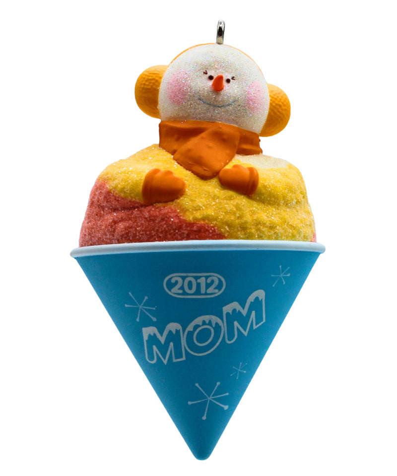 Hallmark Ornament: 2012 Mom | QXG4574 | Snow Cone