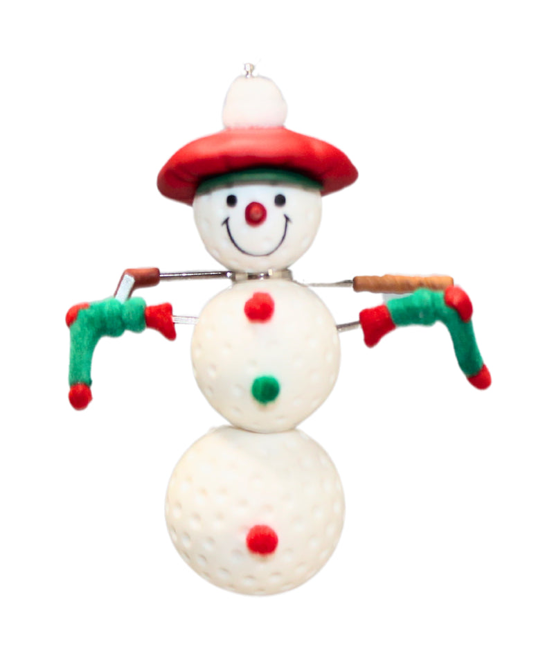 Hallmark Ornament: 2004 Over Par Snowman | QXG5421