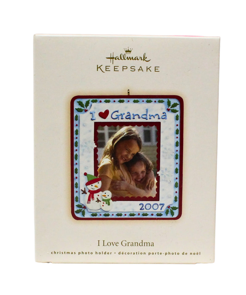 Hallmark Ornament: 2007 I Love Grandma | QXG6199