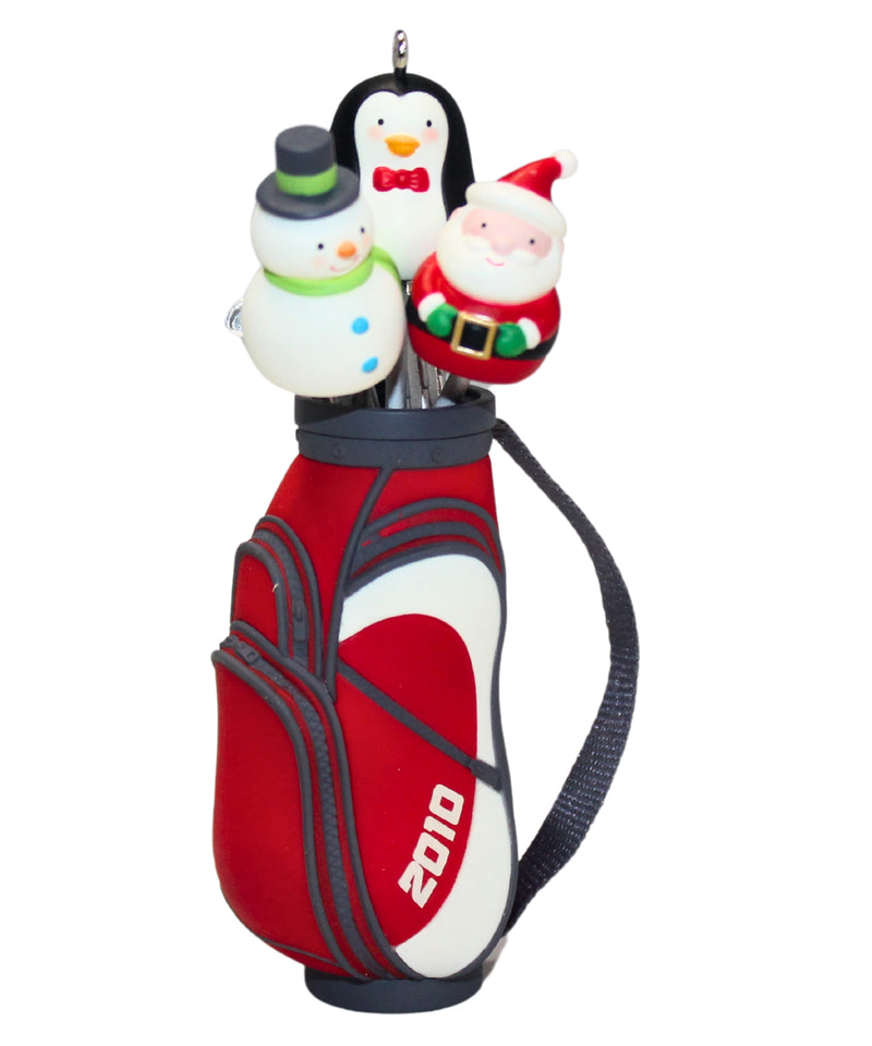 Hallmark Ornament: 2010 Ho-Ho-Hole in One | QXG7413