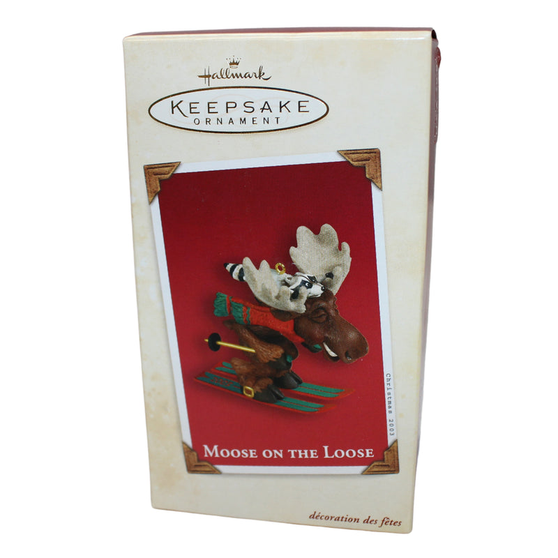 Hallmark Ornament: 2003 Moose on the Loose | QXG8579