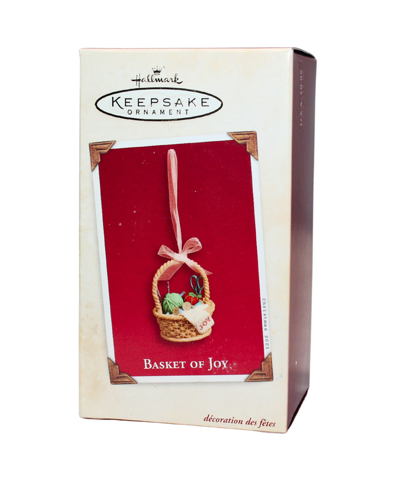 Hallmark Ornament: 2003 Basket of Joy | QXG8599