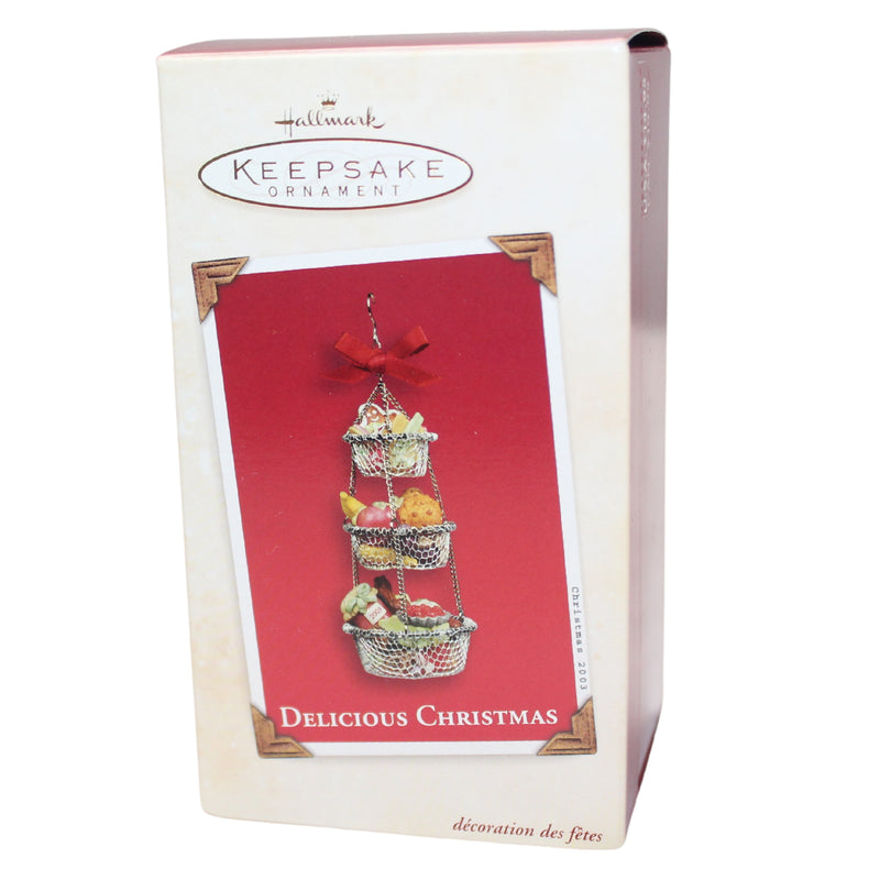 Hallmark Ornament: 2003 Delicious Christmas | QXG8657