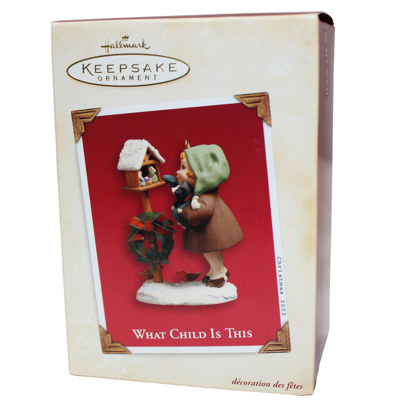 Hallmark Ornament: 2003 What Child Is This? | QXG8989