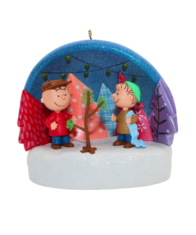 Hallmark Ornament: 2009 Just the Right Tree | QXI1105 | Peanuts