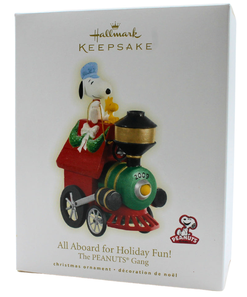 Hallmark Ornament: 2009 All Aboard for Holiday Fun | QXI1142 | Peanuts