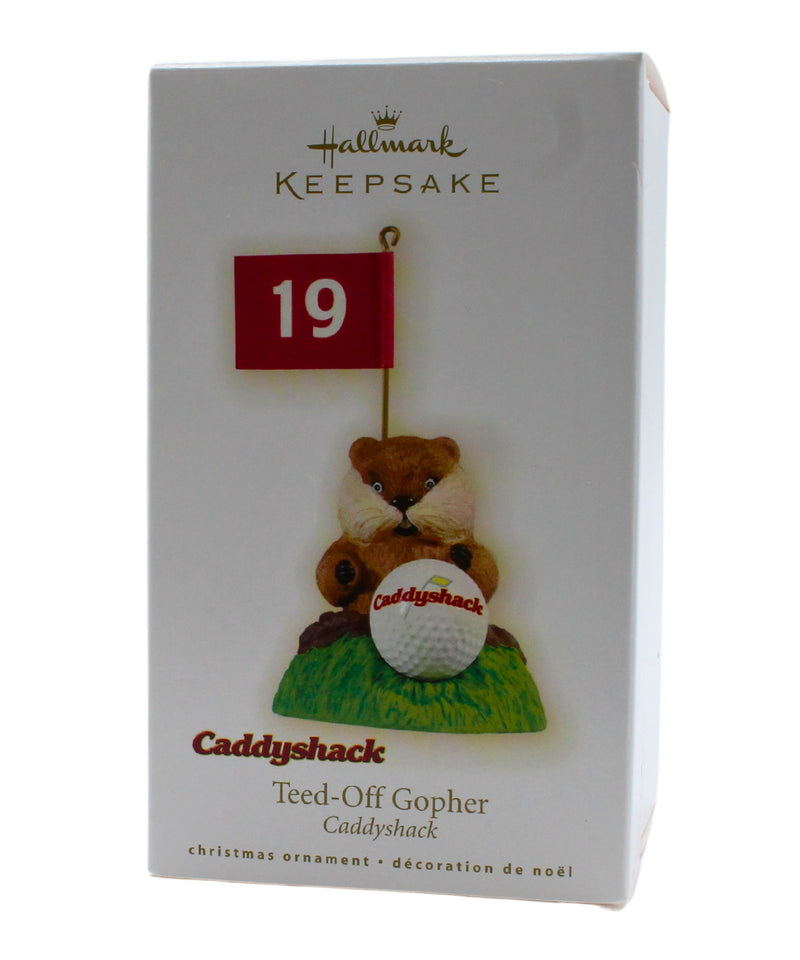 Hallmark Ornament: 2009 Ted-Off- Gopher | QXI1262 | Caddyshack