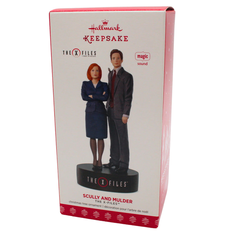 Hallmark Ornament: 2017 Scully and Mulder | QXI1505 | X-Files