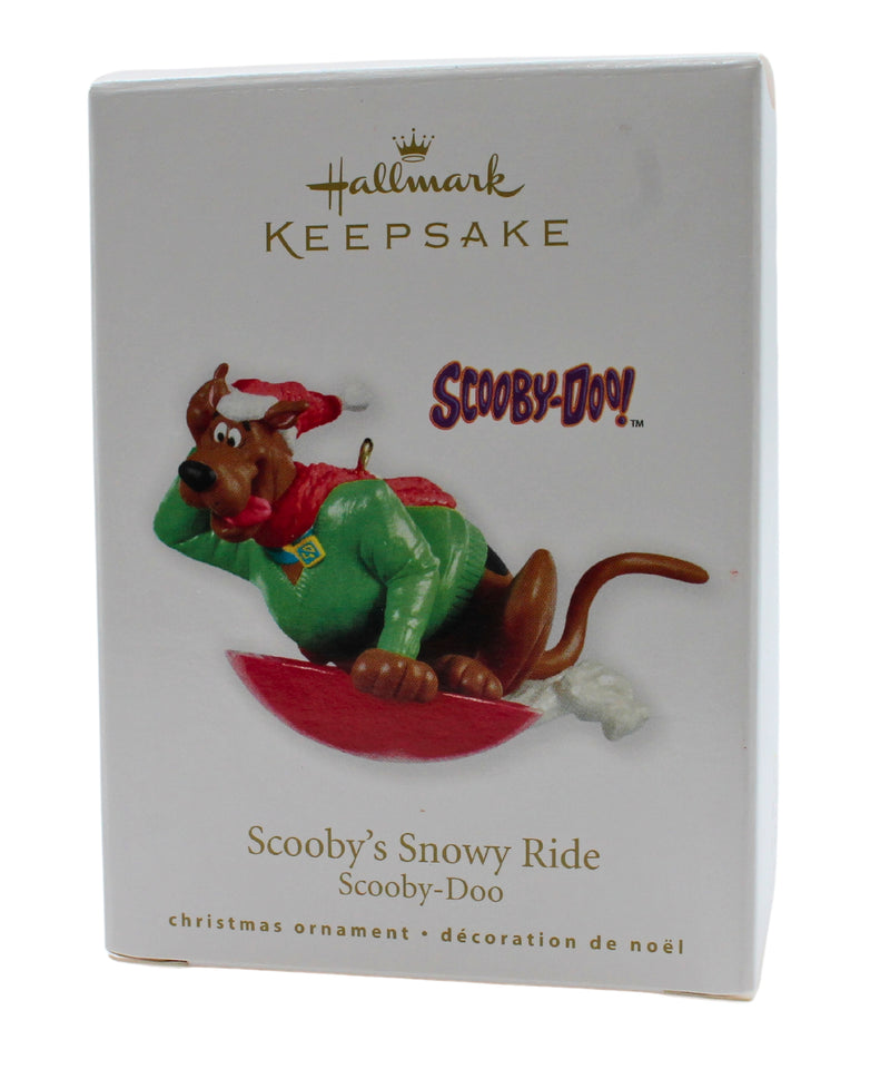 Hallmark Ornament: 2010 Scooby's Snowy Ride | QXI2066 | Scooby-Doo