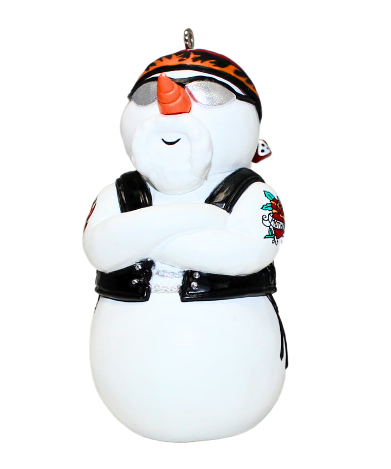 Hallmark Ornament: 2012 Snowy Rider | QXI2084 | Harley Davidson