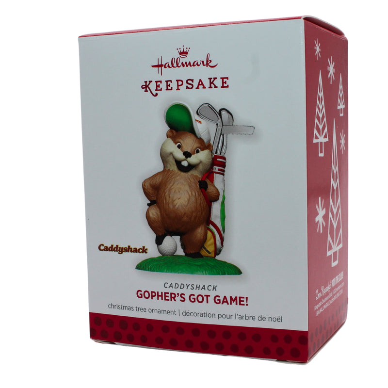 Hallmark Ornament: 2013 Gopher's Got Game | QXI2105 | CaddyShack