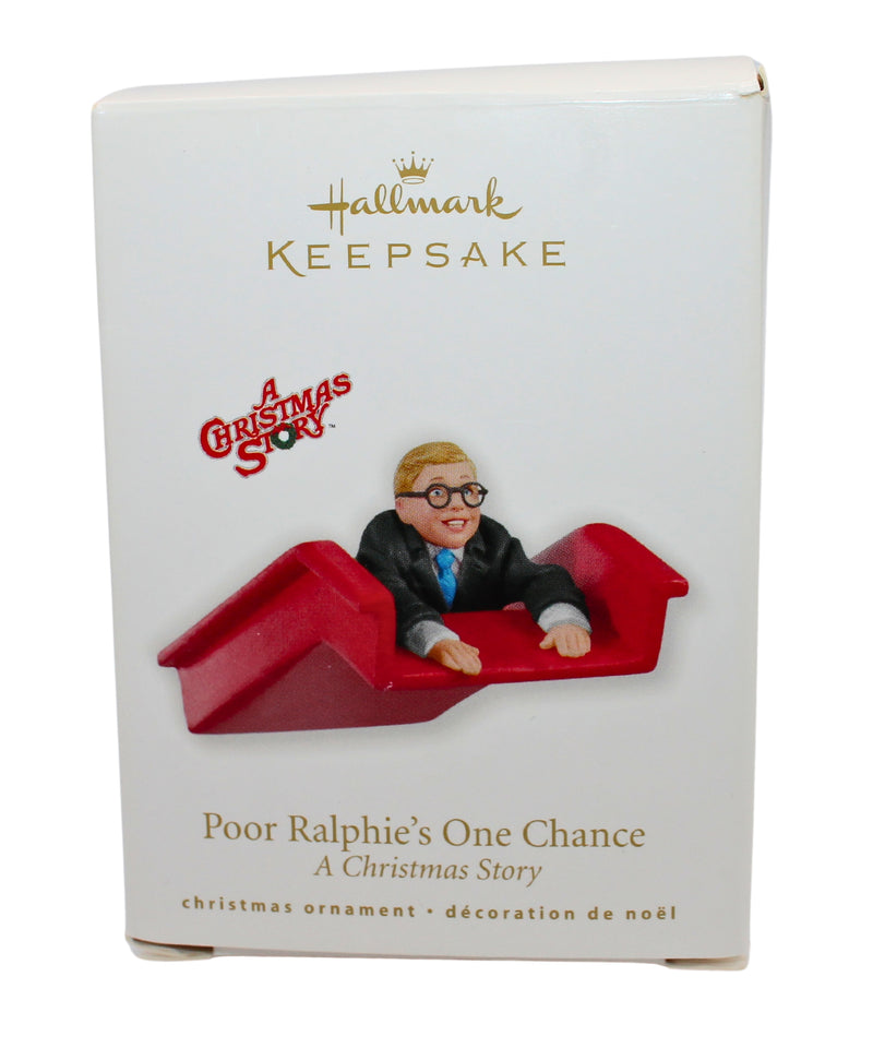 Hallmark Ornament: 2010 Poor Ralphie's One Chance | QXI2136