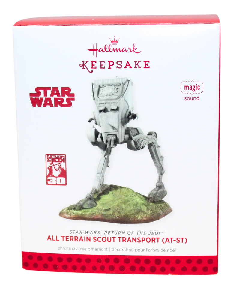 Hallmark Ornament: 2013 All Terrain Scout Transport (AT-ST) | QXI2165 | Star Wars