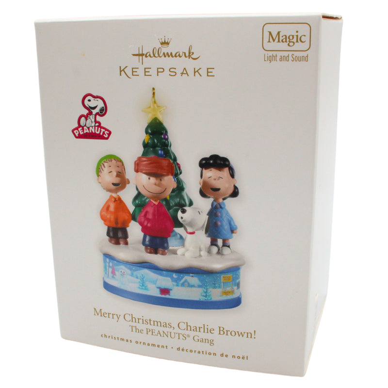 Hallmark Ornament: 2010 Merry Christmas, Charlie Brown! | QXI2186 | Peanuts