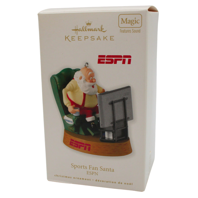 Hallmark Ornament: 2010 Sports Fan Santa | QXI2246 | ESPN