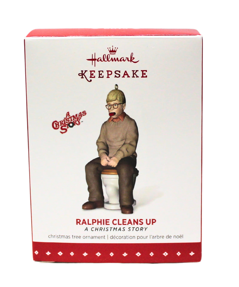 Hallmark Ornament: 2015 Ralphie Cleans Up | QXI2267 | A Christmas Story