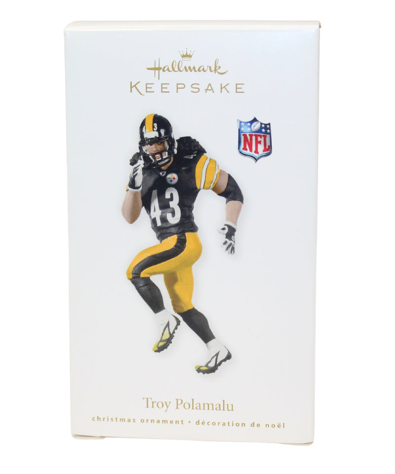 Hallmark Ornament: 2010 Troy Polamalu | QXI2296 | NFL