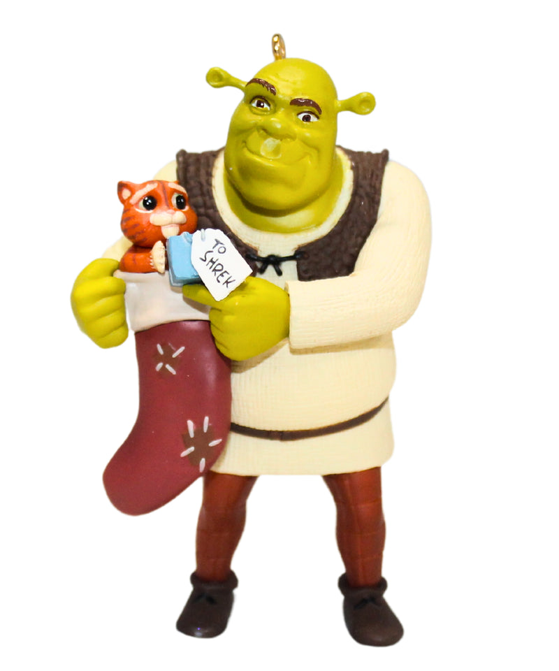 Hallmark Ornament: 2010 Shrek's Purr-fect Friend | QXI2326 | Shrek