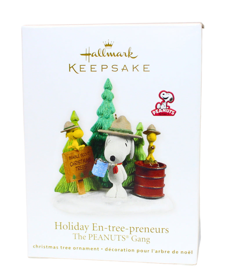 Hallmark Ornament: 2011 Holiday En-tree-preneurs | QXI2449 | Peanuts