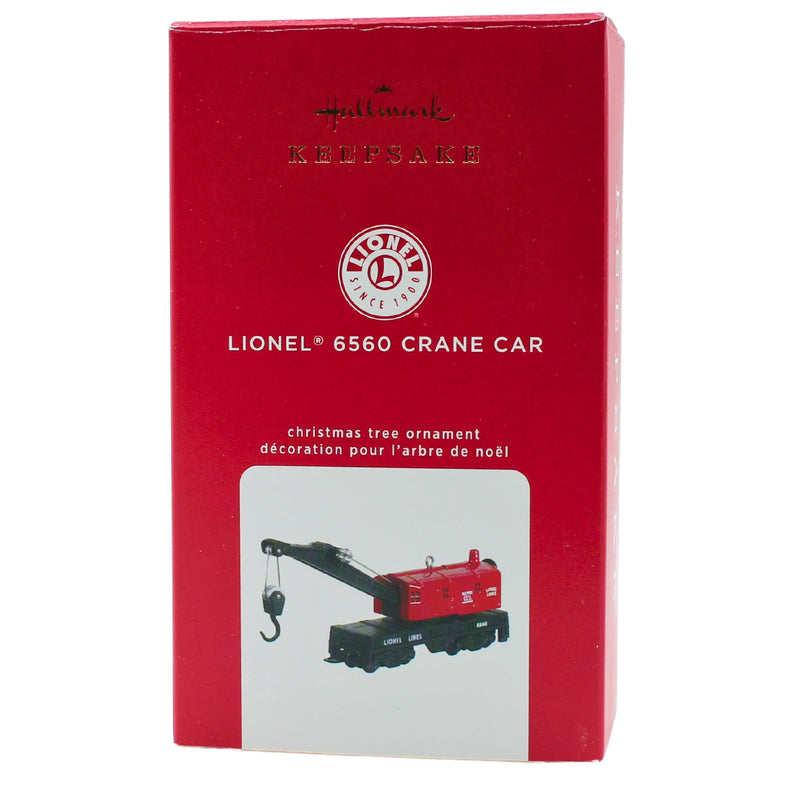 Hallmark Ornament: 2020 Lionel 6560 Crane Car | QXI2491