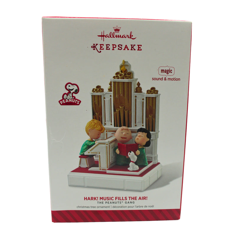 Hallmark Ornament: 2014 Hark! Music Fills The Air | QXI2563 | Peanuts