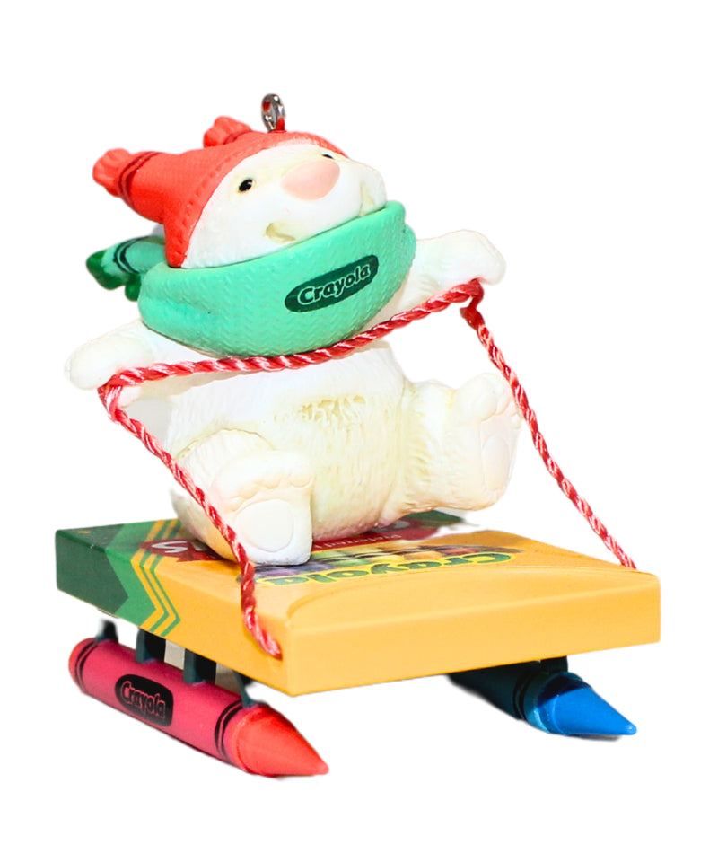 Hallmark Ornament: 2011 One Colorful Sled | QXI2629 | Crayola