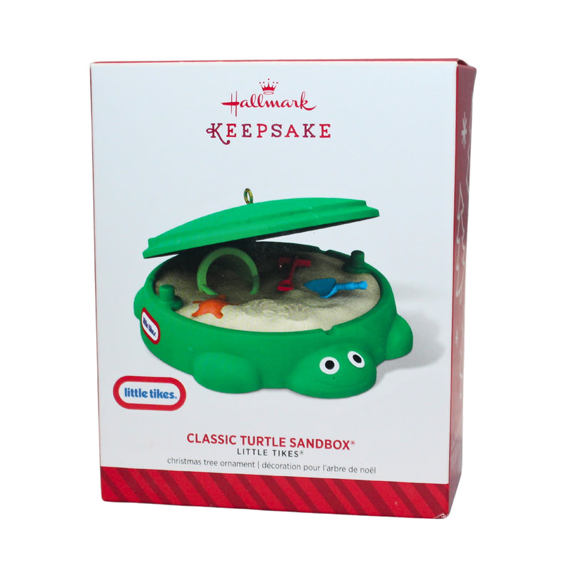 Hallmark Ornament: 2014 Classic Turtle Sandbox | QXI2653 | Little Tikes